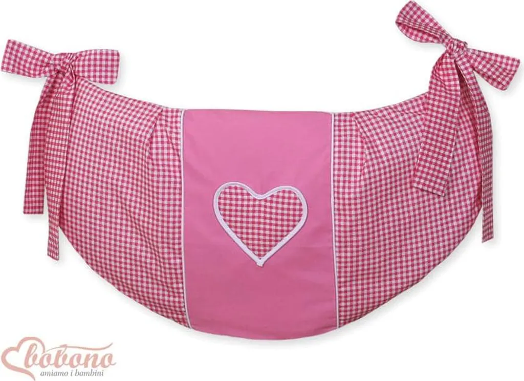 Storage Bag Cotone Cuore - Organizzatore Cameretta Design Capiente