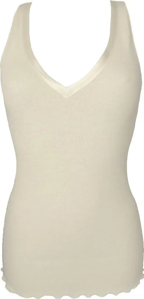 Débardeur en laine marine et soie véritable, maille Ragno 078852 XL