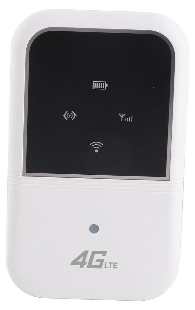 M80 Mobiler WLAN-Hotspot – Multifunktionale Steckkarte, schlanker, tragbarer 4G-WLAN-Router mit LED-Anzeige für Reisen im Freien und im Auto