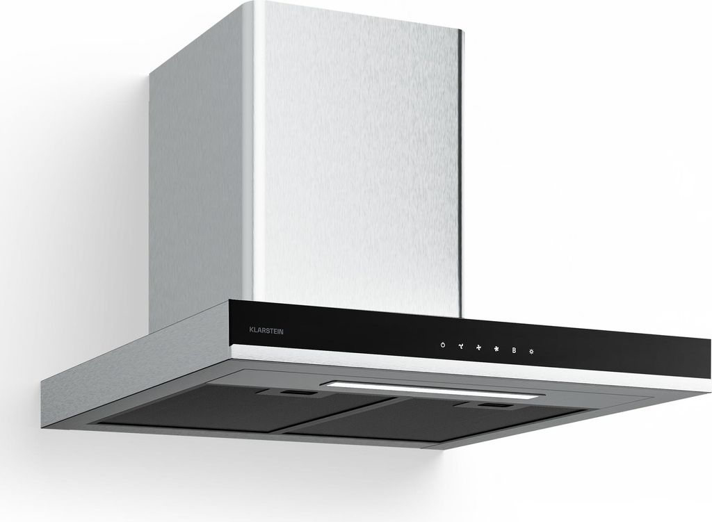 Klarstein Verosteel Dunstabzugshaube 60cm - 881,6 m³/h, A++ Produktbild 