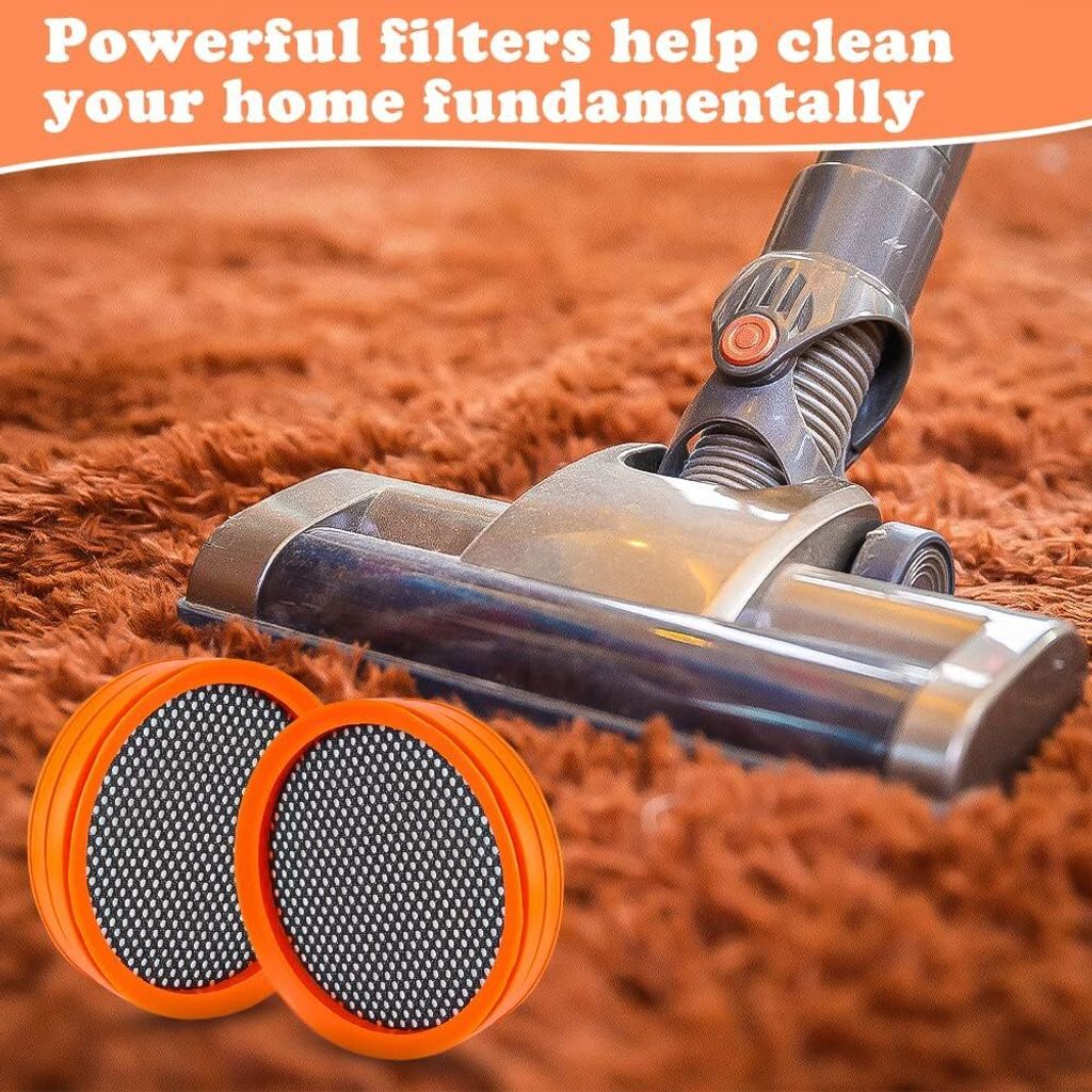 2 Stück Ersatzfilter FC8009/01 Für Philips Speedpro Akkusauger – Waschbar & Hocheffizient