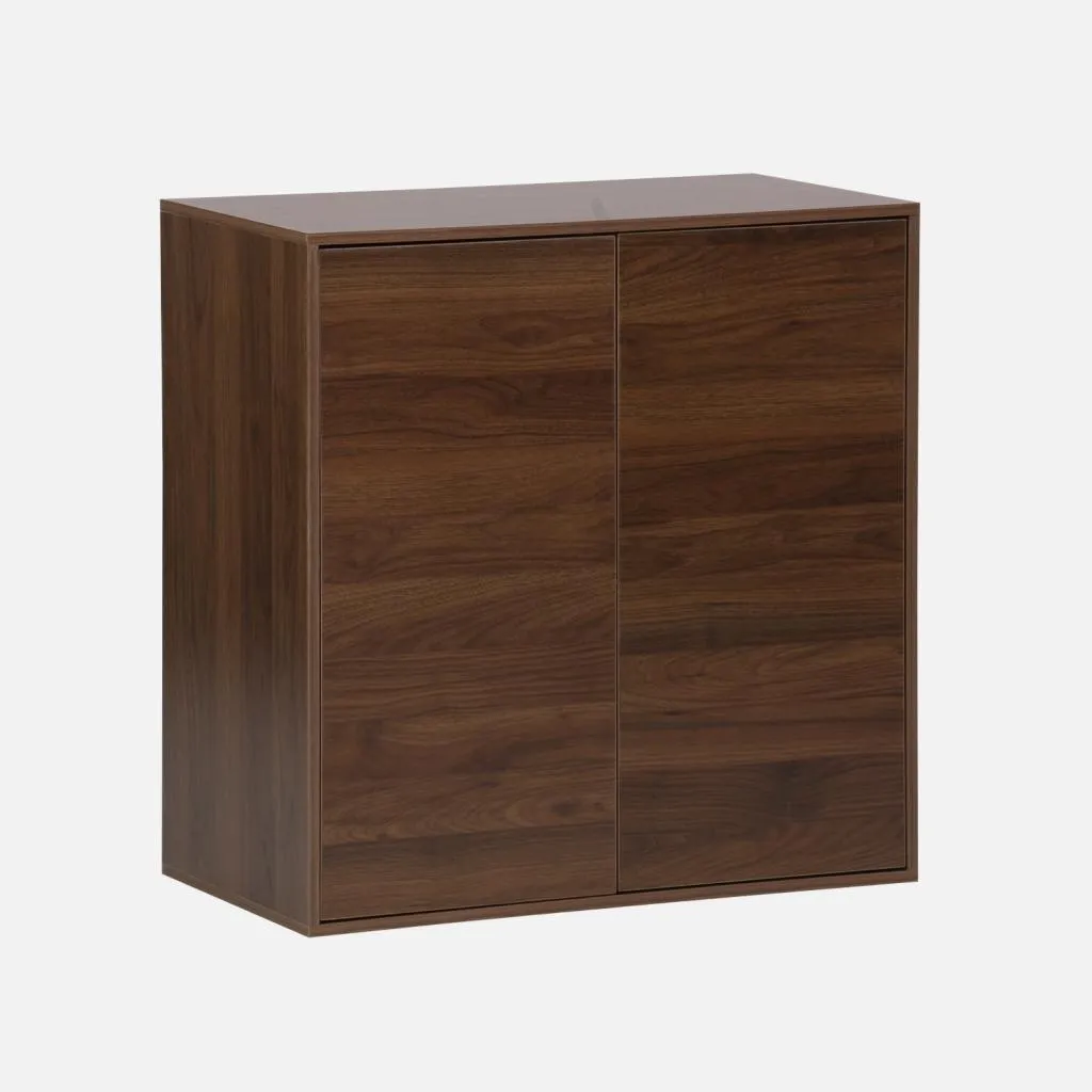 Modulo di Stoccaggio 2 Ante 70cm Marrone Legno | Mobile Contenitore