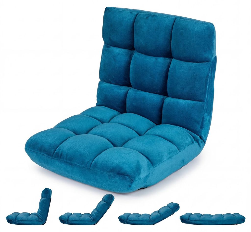 Fauteuil de sol COSTWAY avec dossier, fauteuil de sol, Image du produit 