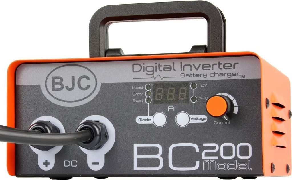 BJC Digitální invertorová nabíječka baterií 12/24V BC-200 Obrázek produktu 7