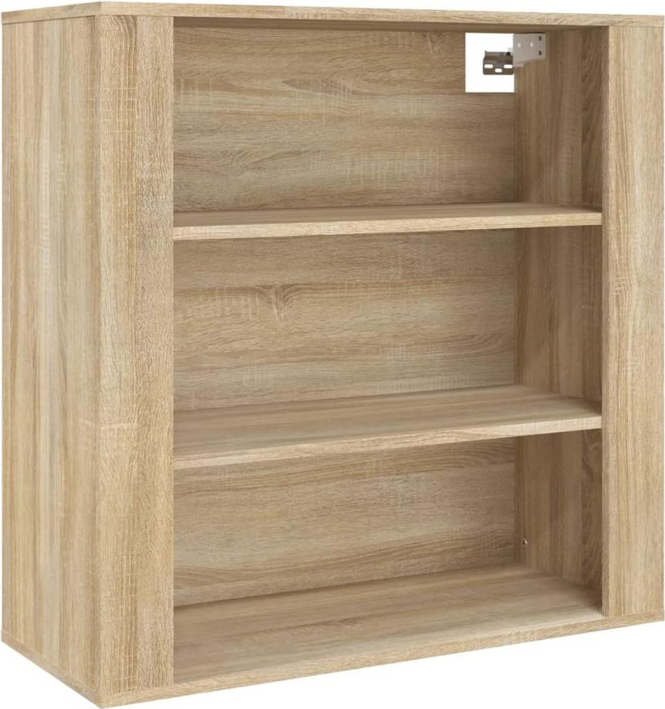 vidaXL Nástěnná skříň Sonoma dub 80x33x80 cm výrobek ze Obrázek produktu 