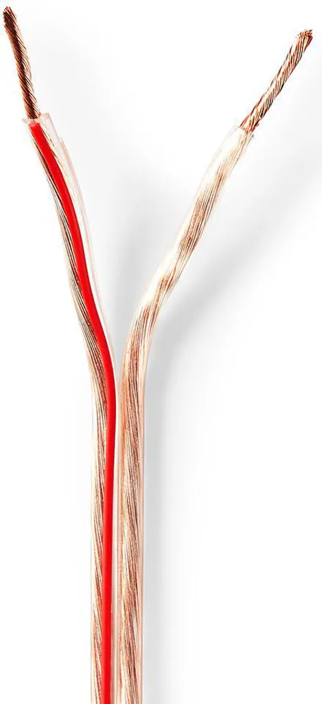 Câble Haut-Parleur 15m Nedis 2x1.5mm² Idéal pour Home Cinéma et Hi-Fi