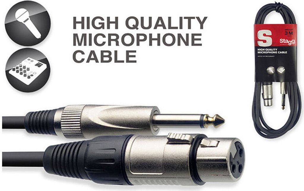 Stagg Smc3Xp - Mikrofonní Kabel 3M Obrázek produktu 
