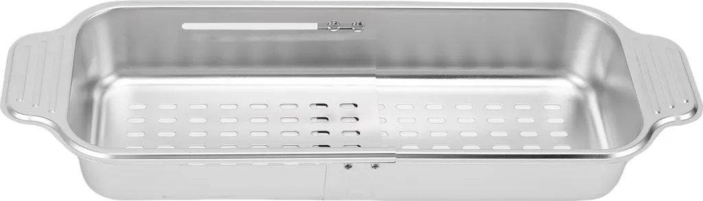 Égouttoir extensible pour évier cuisine en inox 304 polyvalent S