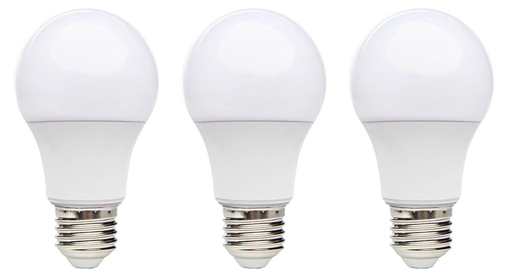 Kobi E27 LED-Lampe 10W 1055lm 6500K tageslichtweiß 3 Stück Produktbild 