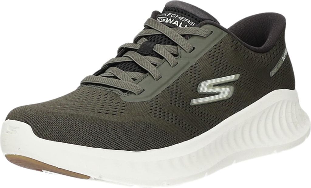 Skechers 216375 OLV GO WALK, Sneaker in Grün für Herren, Produktbild 