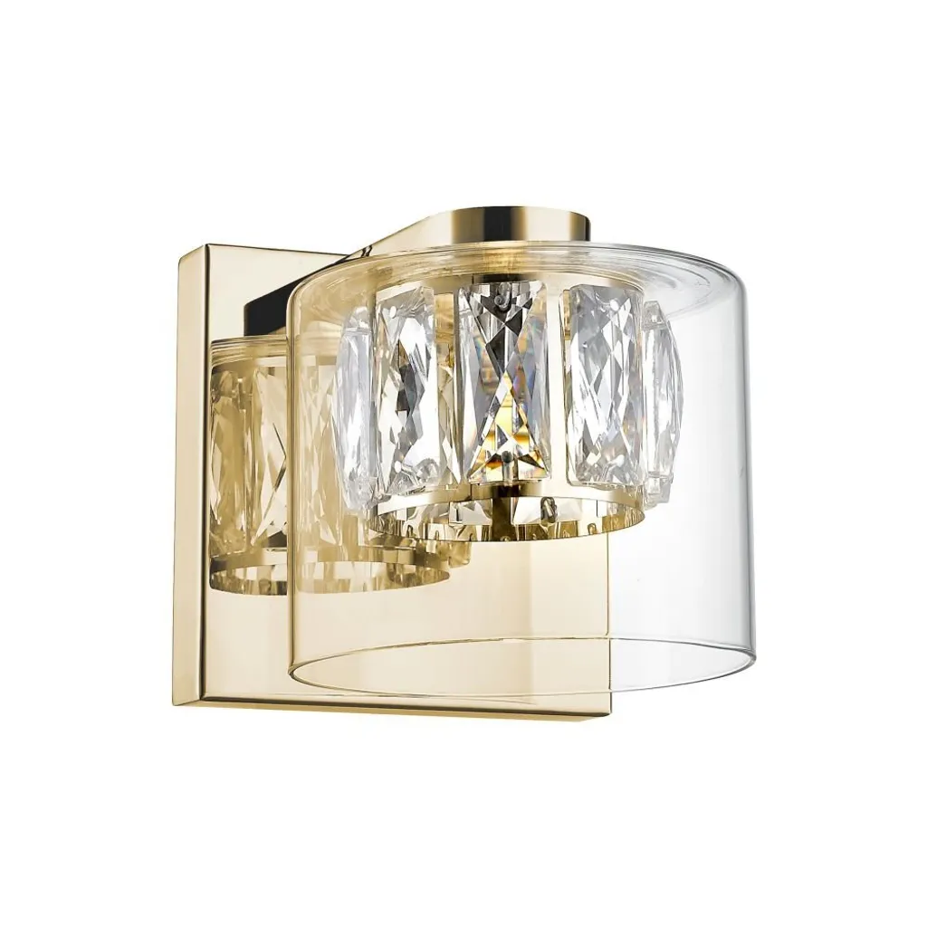 Éclairage d'Ambiance LED Or pour Couloir et Entrée - Applique GEM 5W