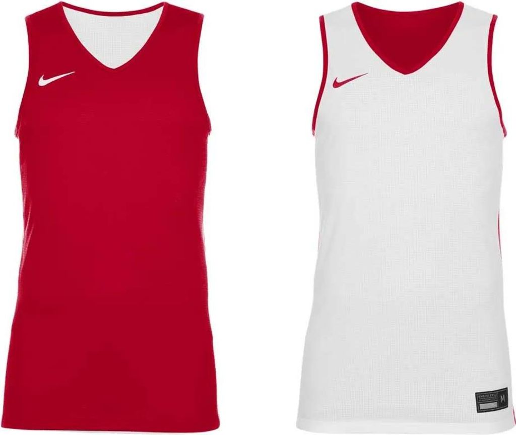 Nike Reversible ärmelloses T-shirt Rot,Weiß M / Regular Herren Rot,Weiß M