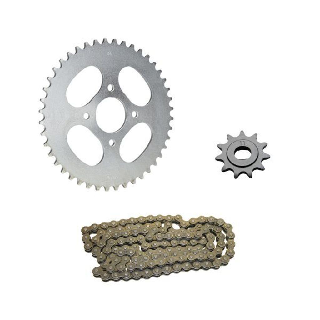 Kettensatz 3-teilig silber 11/44 Zähne für Hercules Prima 2 3 4 5 5 M 4 5 HR2 P 1 3 MX1 Optima