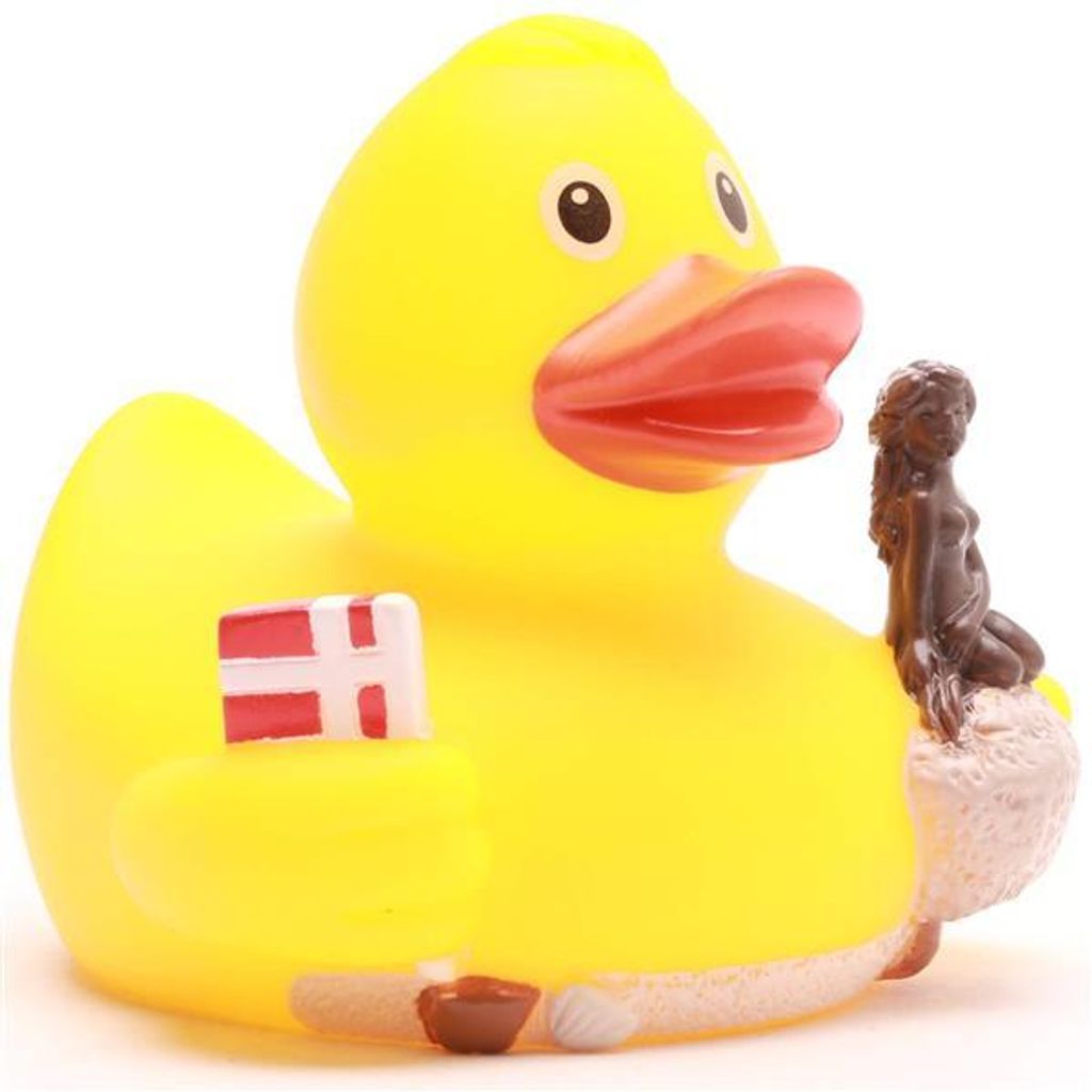 Badeente Kopenhagen Vinyl 7,5 cm Quietscheente