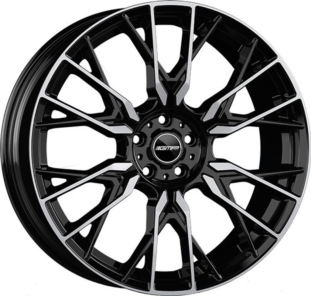 Alufelge Gmp Fender 9X22 5X112 Et 28 Black Diamond