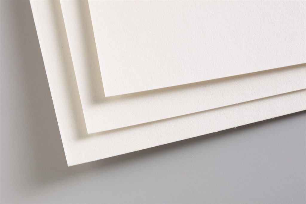 Clairefontaine Pastelmat Papier, 360 g/m²,, 24 x 32 cm, Weiß (5er-Pack)