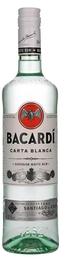 Bacardi Carta Blanca Superior White Rum Puerto Rico | 37,5 Produktbild 