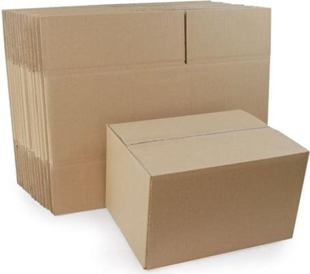 Faltkartons Kartonbox zum Verpacken 500 x 300 x 200 mm Produktbild 