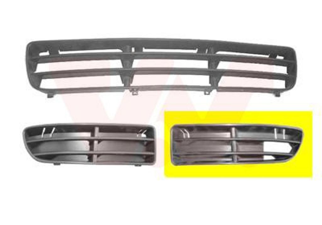 VAN WEZEL Lüftungsgitter Grill Stoßfänger für VW Bora Limousine (1J2)