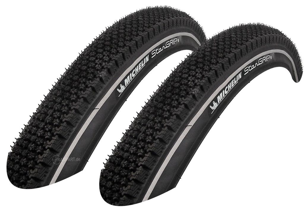 2x Michelin StarGrip Winter Ganzjahres Reifen Mantel Decke Produktbild 
