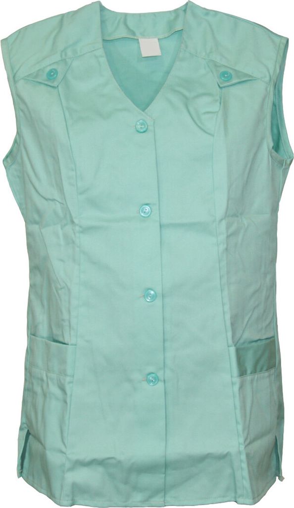 Schwesternkasack Damen Kasack Hosenkasack , Größe:56, Farbe:mintgrün