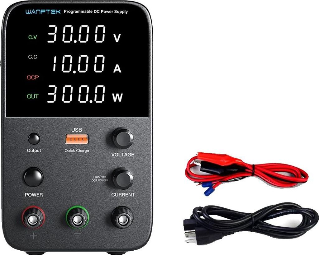 DC-Netzteil, einstellbare Spannung, hochpräzise Anzeige, WPS3010H 30V 10A
