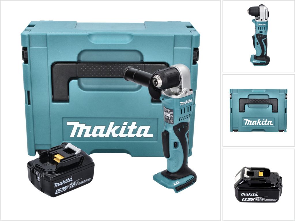 Makita DDA 351 T1J Akku Winkelbohrmaschine 18 V 13,5 Nm + Produktbild 