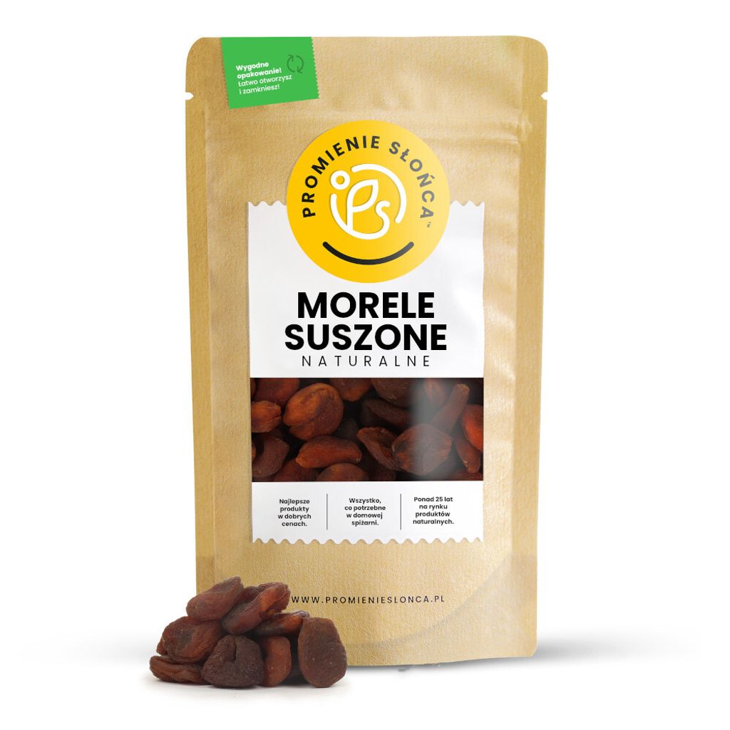 Morele Suszone Naturalne 500 g Niesiarkowane Zdjęcie produktu 