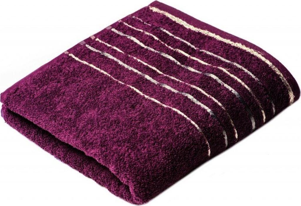 Handtuch Zara 70x140 cm burgunderrot