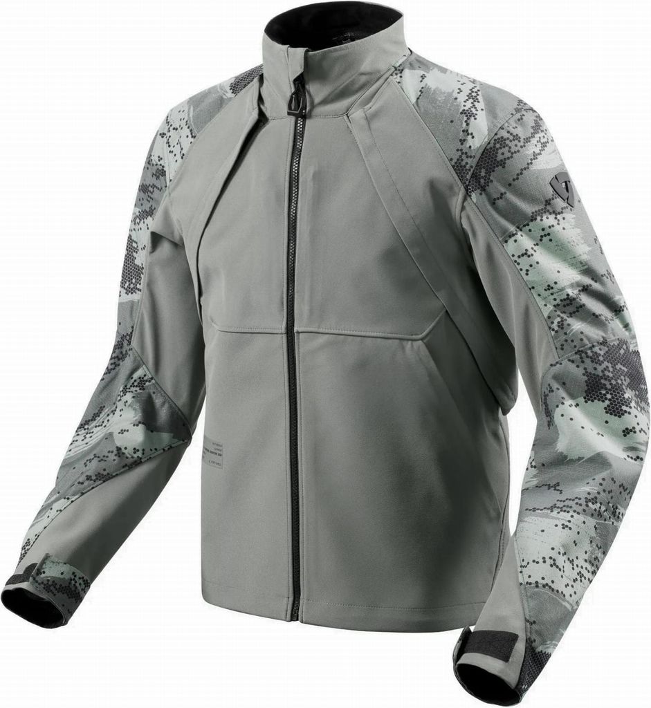 Revit Continent Motorrad Textiljacke, grau, 2XL