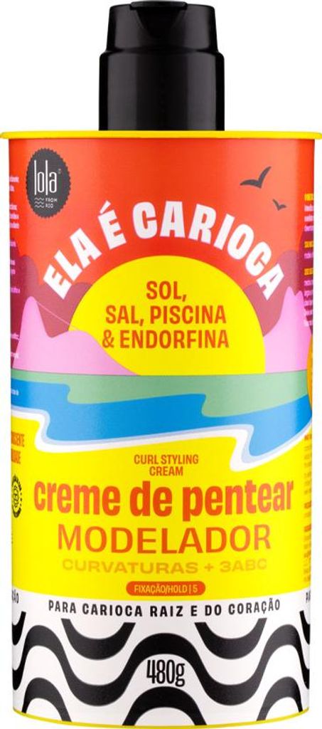 Lola From Rio Ela É  Carioca Creme De pentear 3ABC 480gr Immagine del prodotto 