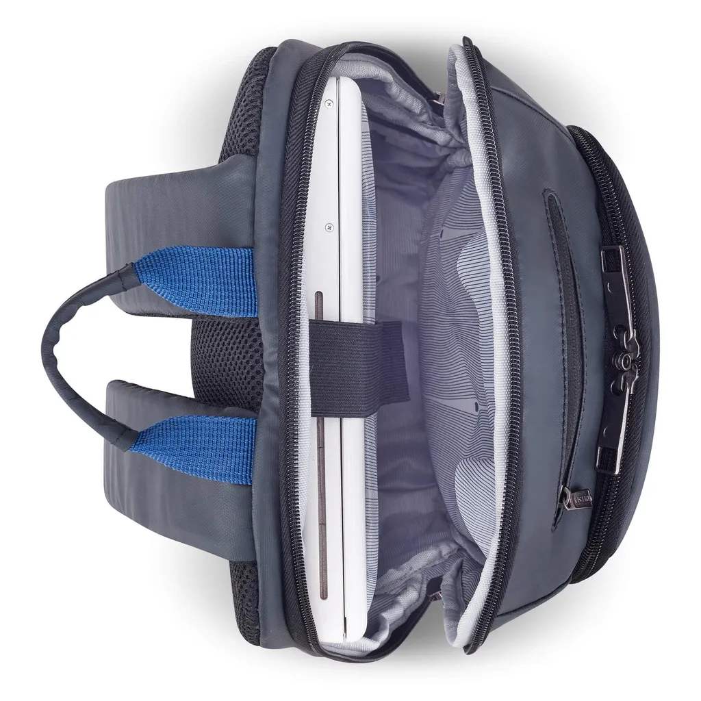 Sac à dos Ordinateur 13,3" Imperméable Parvis Plus Gris - Volume 15L - 7