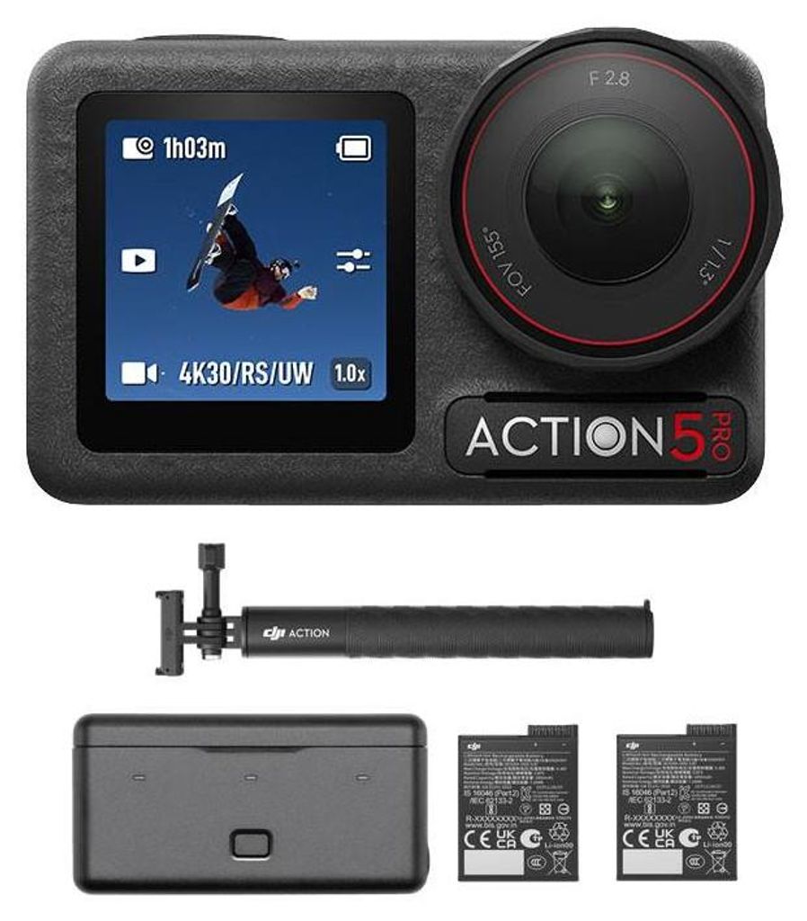 DJI Osmo Action 5 Pro Adventure Combo Immagine del prodotto 