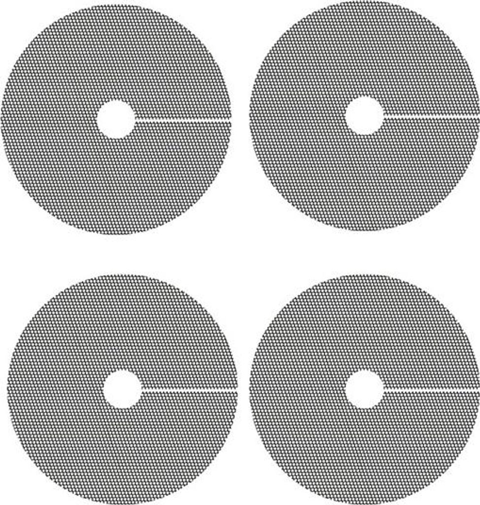 INF 4 Stück Topfpflanzenerde-Schutzmatte für Blumentöpfe (40cm)