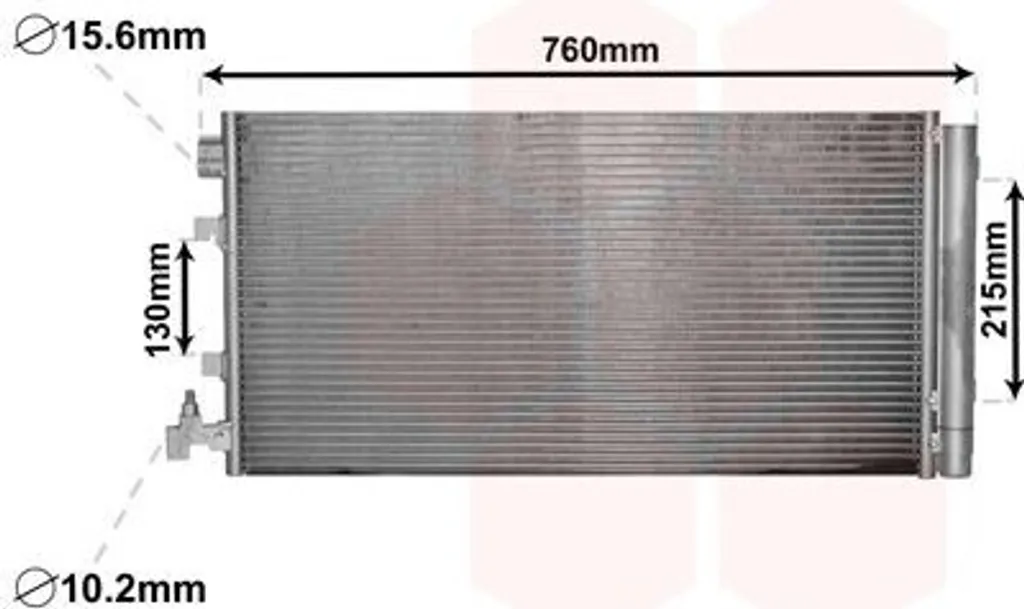 Système de refroidissement climatisation Renault Fluence et Megane III