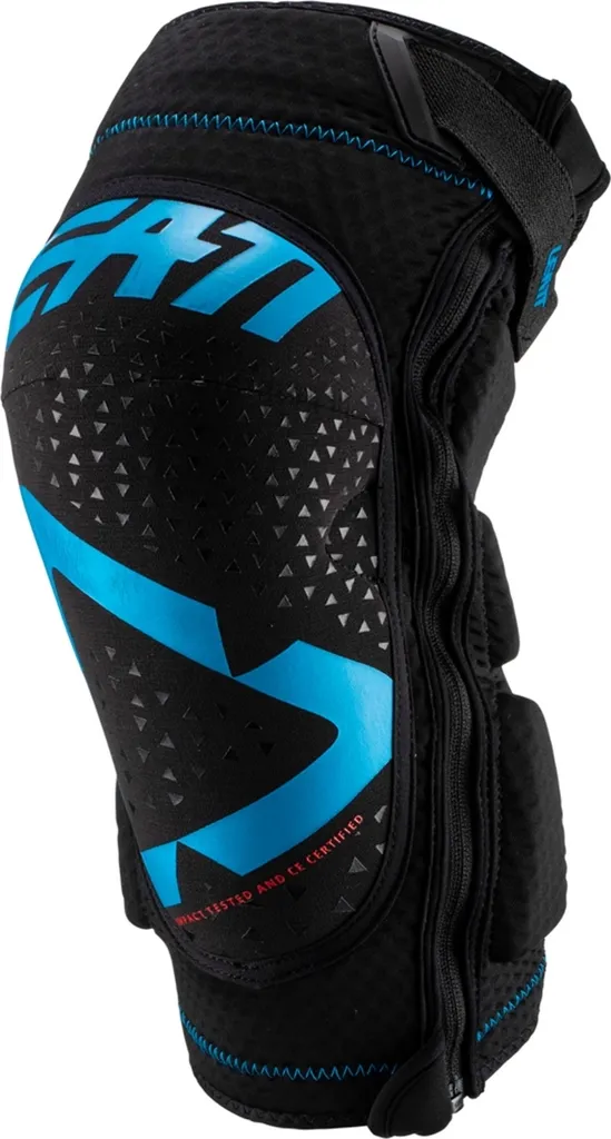 Protection de Genou Souple 3DF 5.0 Zip pour Cyclisme et VTT - S/M Bleu