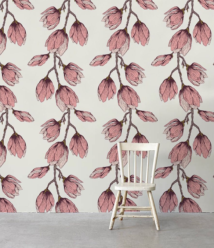 Coloray Fototapete 250x250 cm Vlies-Fototapete - Blühender Bergsteiger Blumen