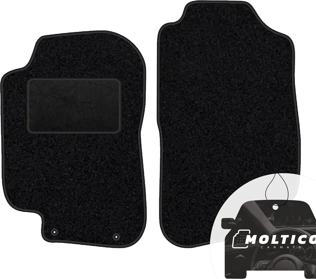 Offerta Set Tappetini Anteriori Auto Saab 93 I Velours Nero moto-MOLTICO