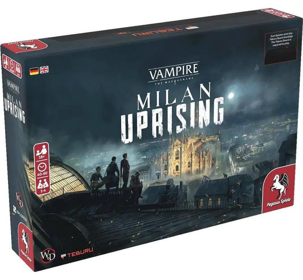 Teburu: Vampire: The Masquerade - La rivolta di Milano Immagine del prodotto 