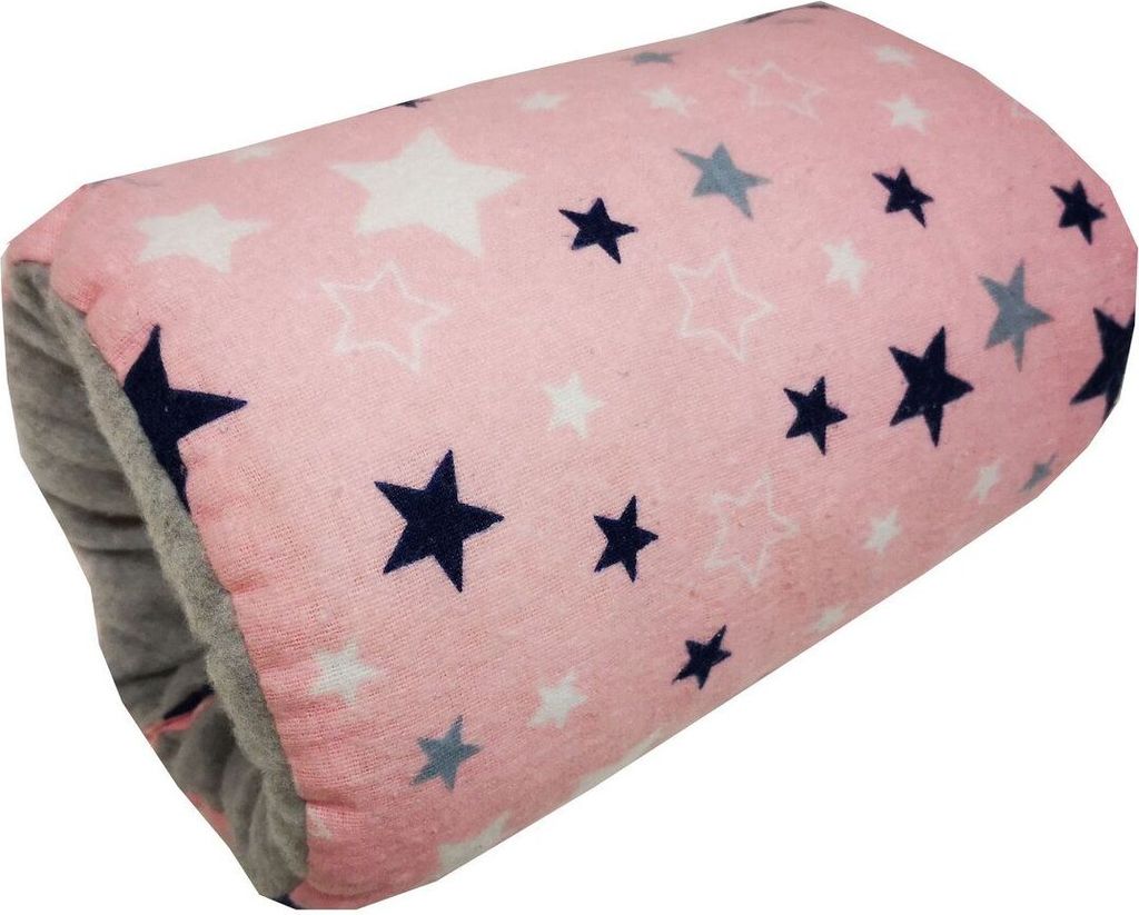 EMI&SAM Stillkissen MINI für den Arm Stillmuff Klein Stillen 5. Sterne Rosa