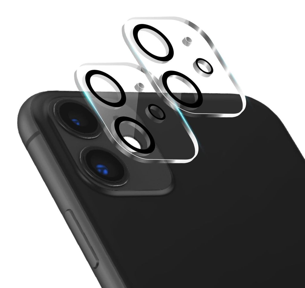 2x Kamera Schutz Glas für Apple iPhone 11 Schutzglas Camera Produktbild 