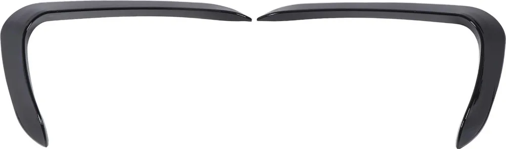 Splitters de Pare-chocs Avant ABS Noir pour BMW X6 F16 Pack M Sport