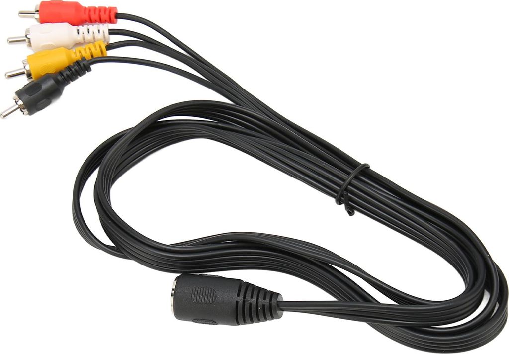 5 Pin DIN zu 4 RCA Kabel weiblich zu männlich Plug and Play Sound Adapterkabel für CD-Verstärker-Lautsprecher 4.9ft