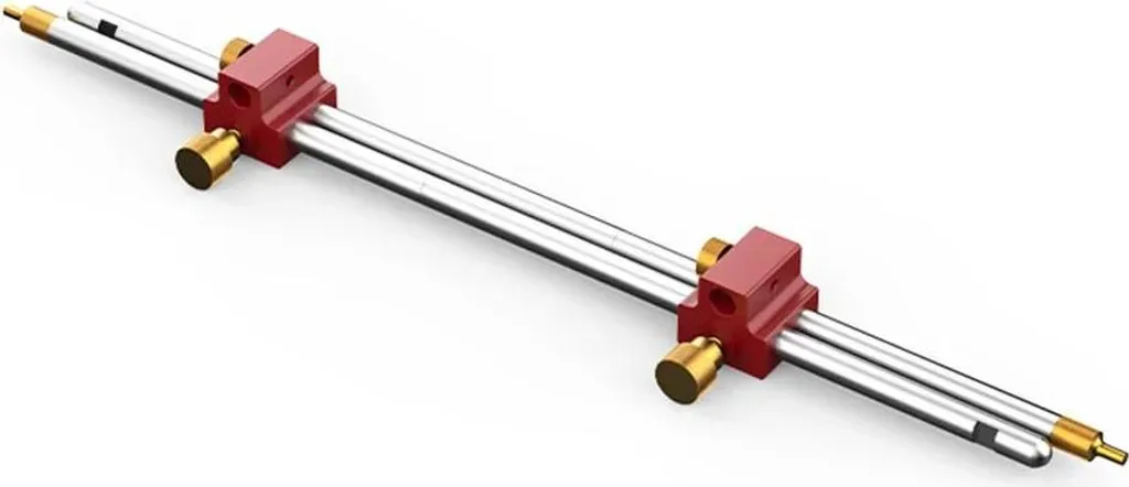 Compas de menuisier et règle en bois 3 en 1 multifonction couleur Gold