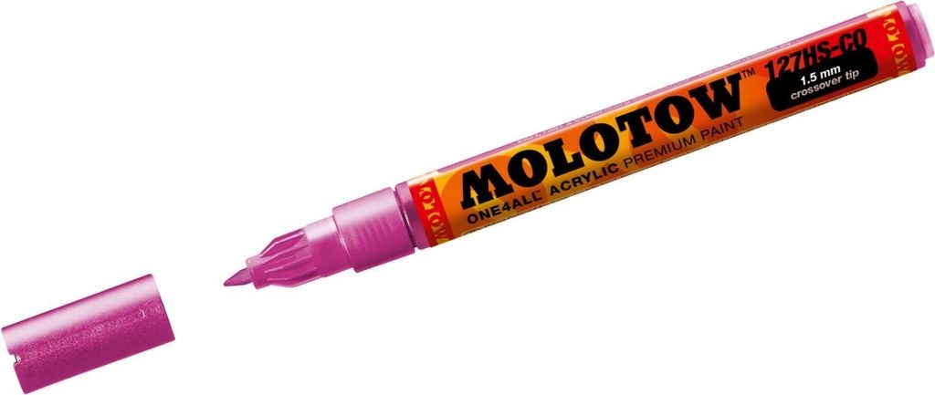 Molotow Acrylmarker ONE4ALL ACRYLIC 127 HS-CO 1,5 mm, Nr. 225, metallic pink