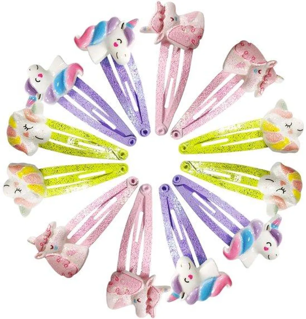 Mini barrettes noires anti-glisse lot de 100 pour mèches rebelles