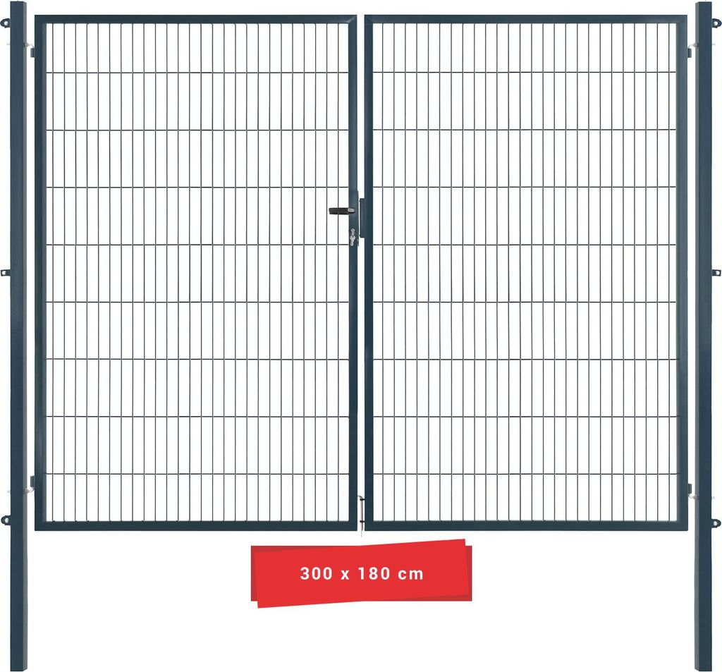 Arvotec Gartentor BxH 300x180 cm mit Schließzylinder und Produktbild 