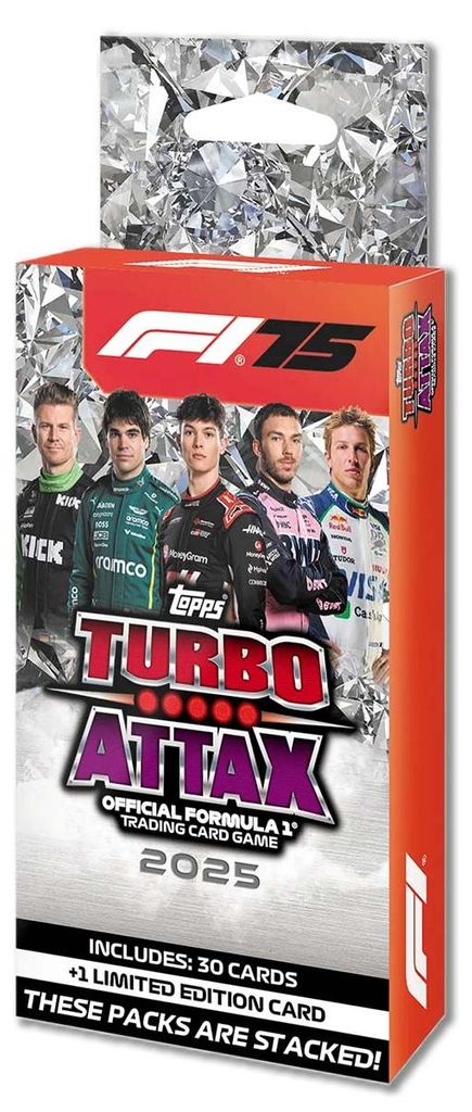 Topps Turbo Attax 2025 ECO Blister Pack | 30 Karten + Produktbild 