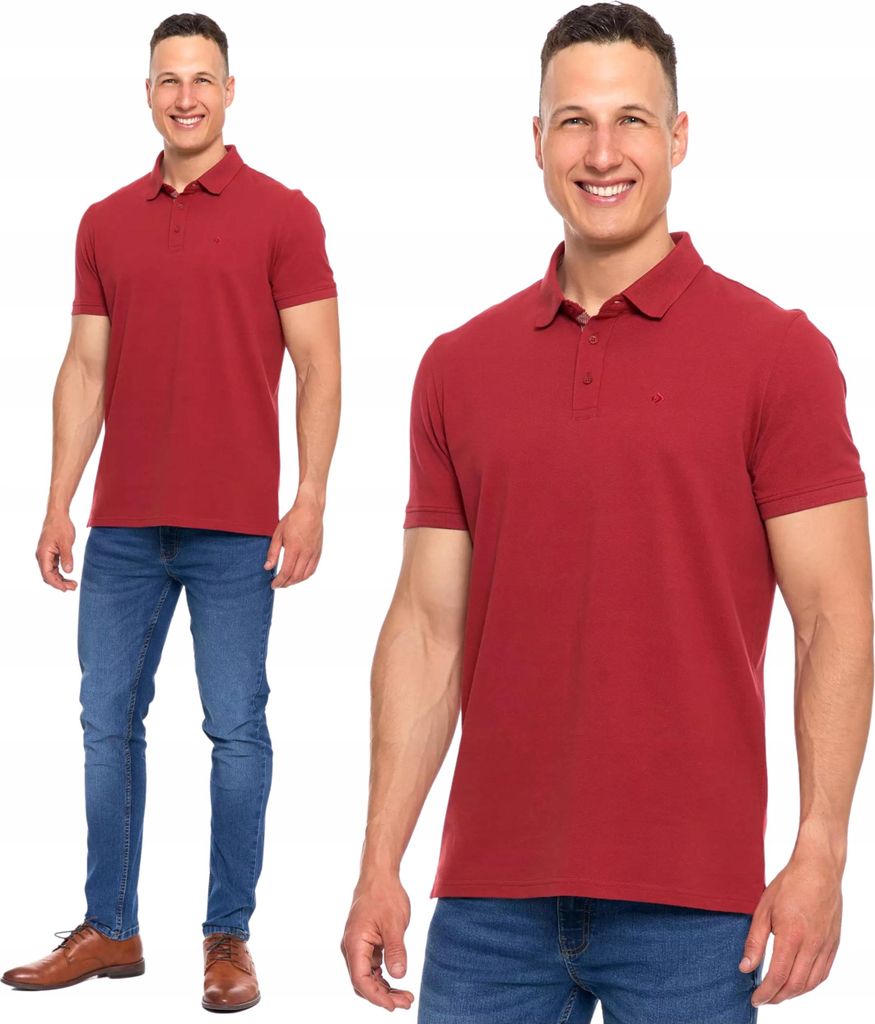 Elegantes Polo Herren T-Shirt mit kurzen Ärmeln MORAJ - M