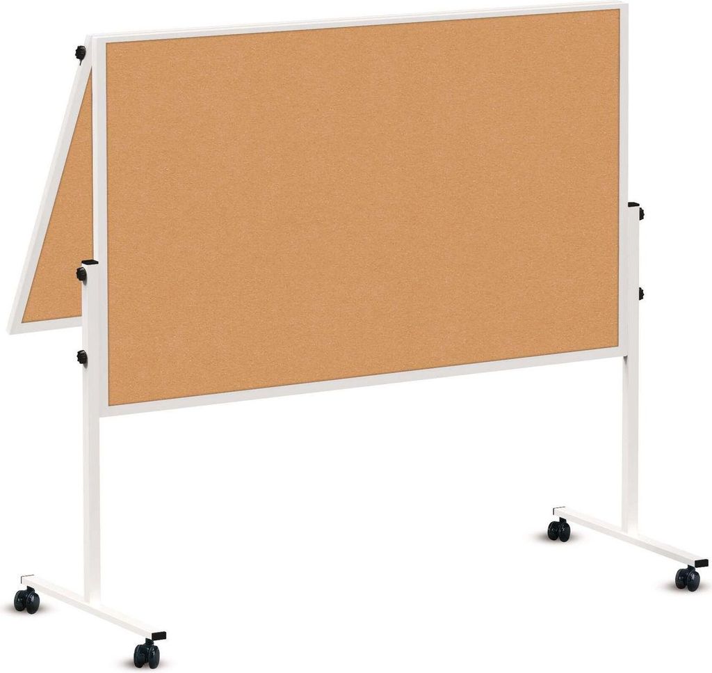 MAUL Moderationstafel MAULsolid 150 x 120 cm mobil klappbar braun